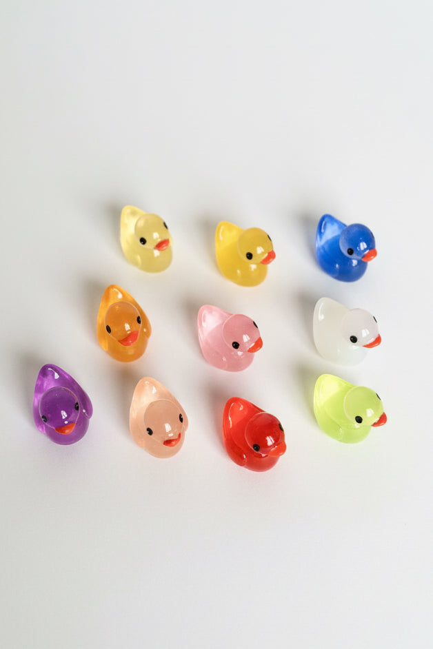 10 pcs mini resin ducks